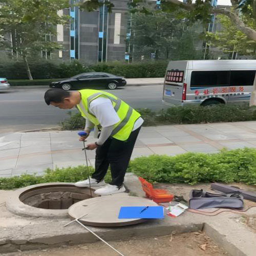 开发区PE管查漏实例